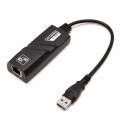 USB 3.0 Zu RJ45 100 / 1000Mbps Gigabit Ethernet LAN Netzwerkkarte Splitter Adapter